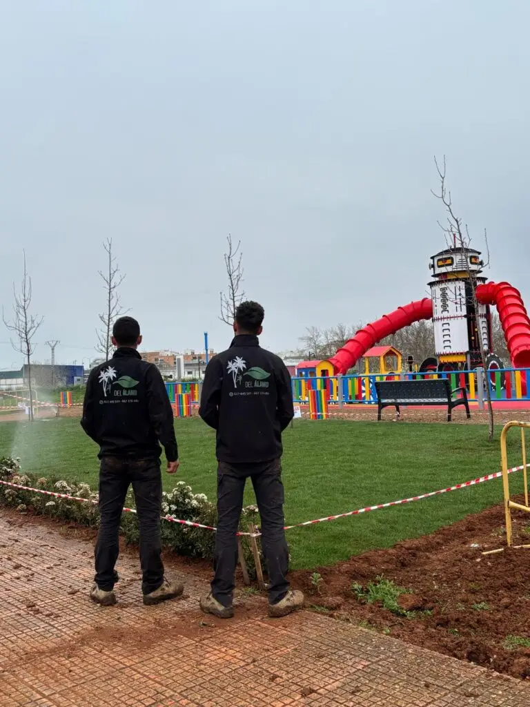 trabajos de parques